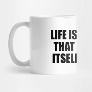 Life is a puzzle that reveals itself slowly Mug